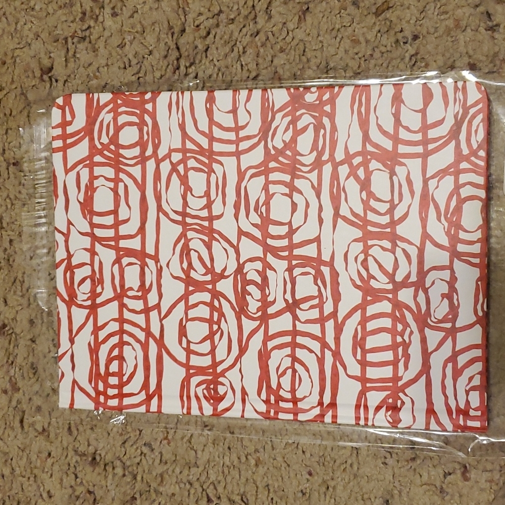 New Red Rose & White Writing Journal Notebook MOMA
